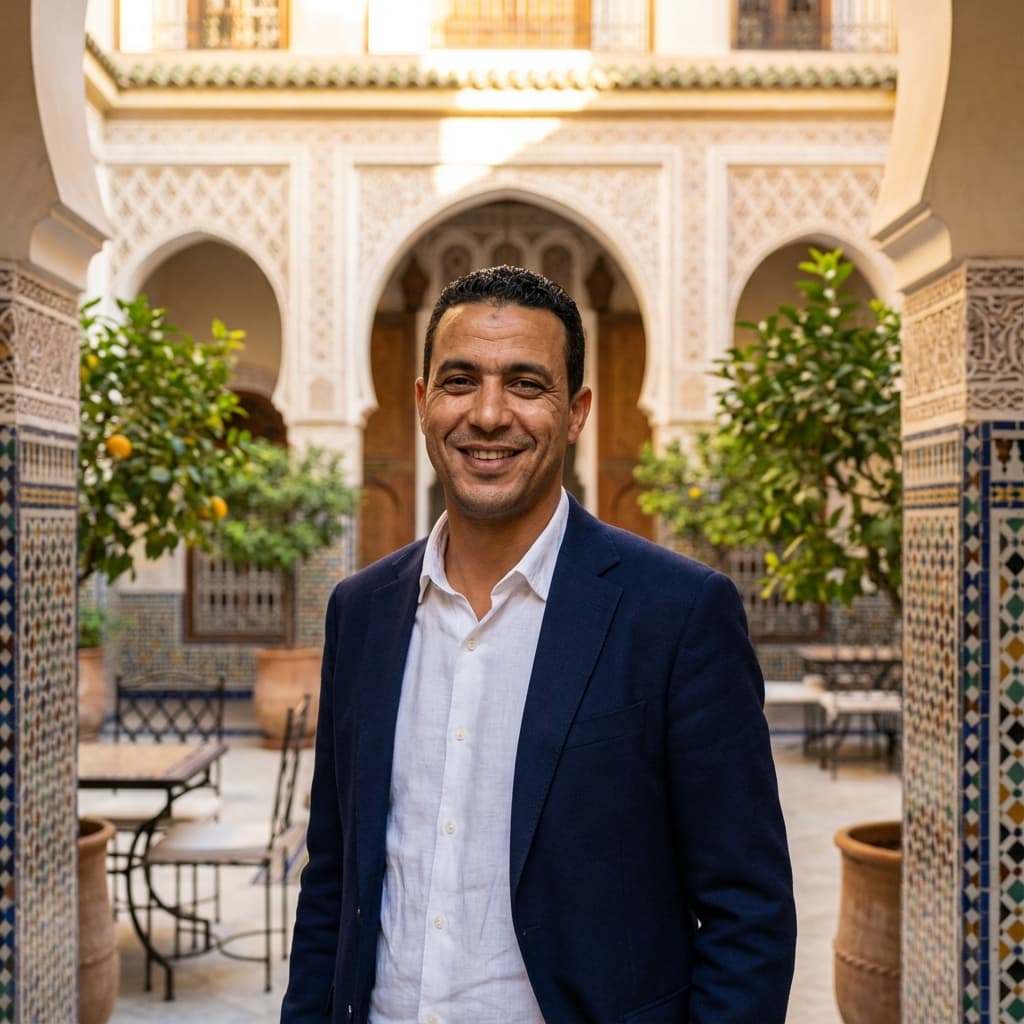 Mounir Banni, Founder of RiadConnect